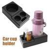 Large Car Cup Holder Tray with Non-Slip Base Universal Truck Boat Water Bottle
