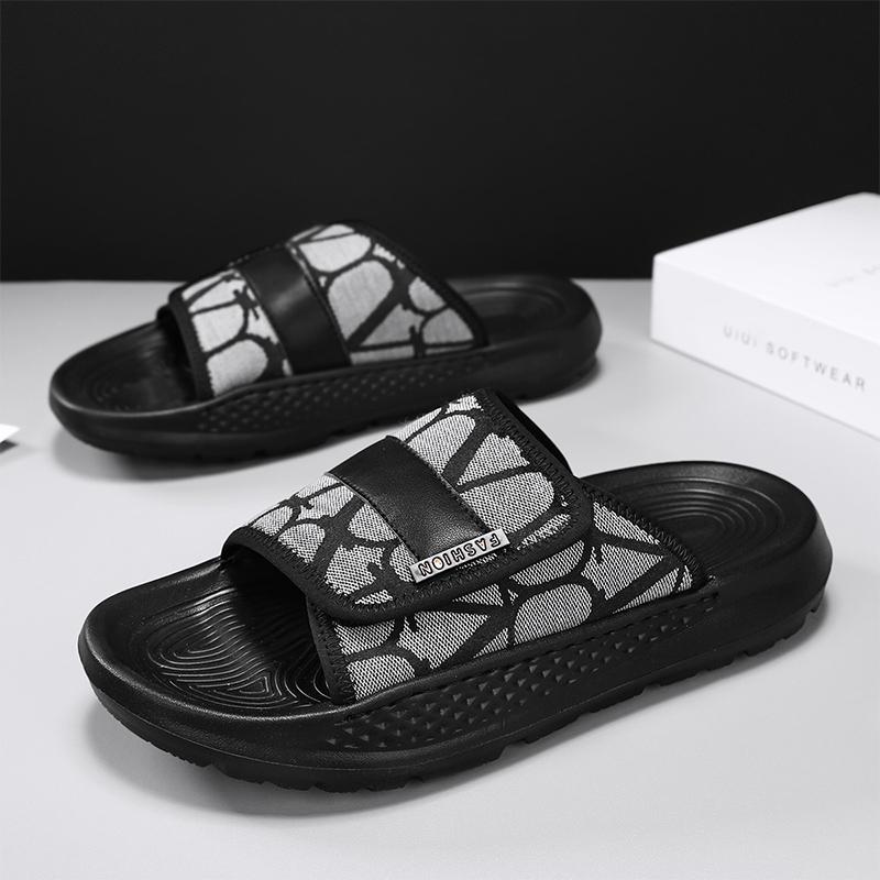 Fashion CYYTL Mens Slippers Casual Summer Outdoor Beach Shoes Sandals Walking Slides Comfort Lightweight Luxury Designer Leather Fashion