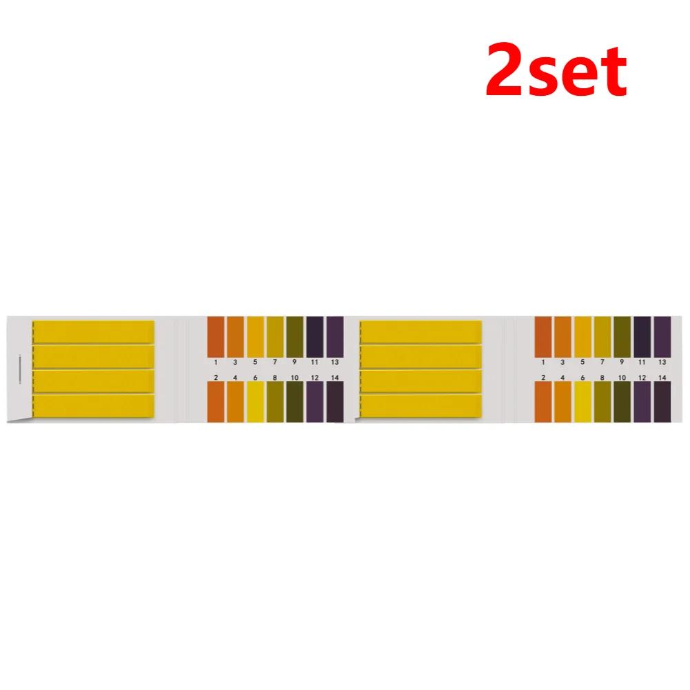 80-800pcs PH Test Strips 1-14 PH Litmus Paper with Comparison Chart Water Cosmetics Soil Acidity Test Strip Precision for Water