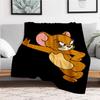 Tom and Jerry Mouse Phone Case CoverBlanket Flannel Throw Blanket for Sofa, Bed, Travel, Camping, Office