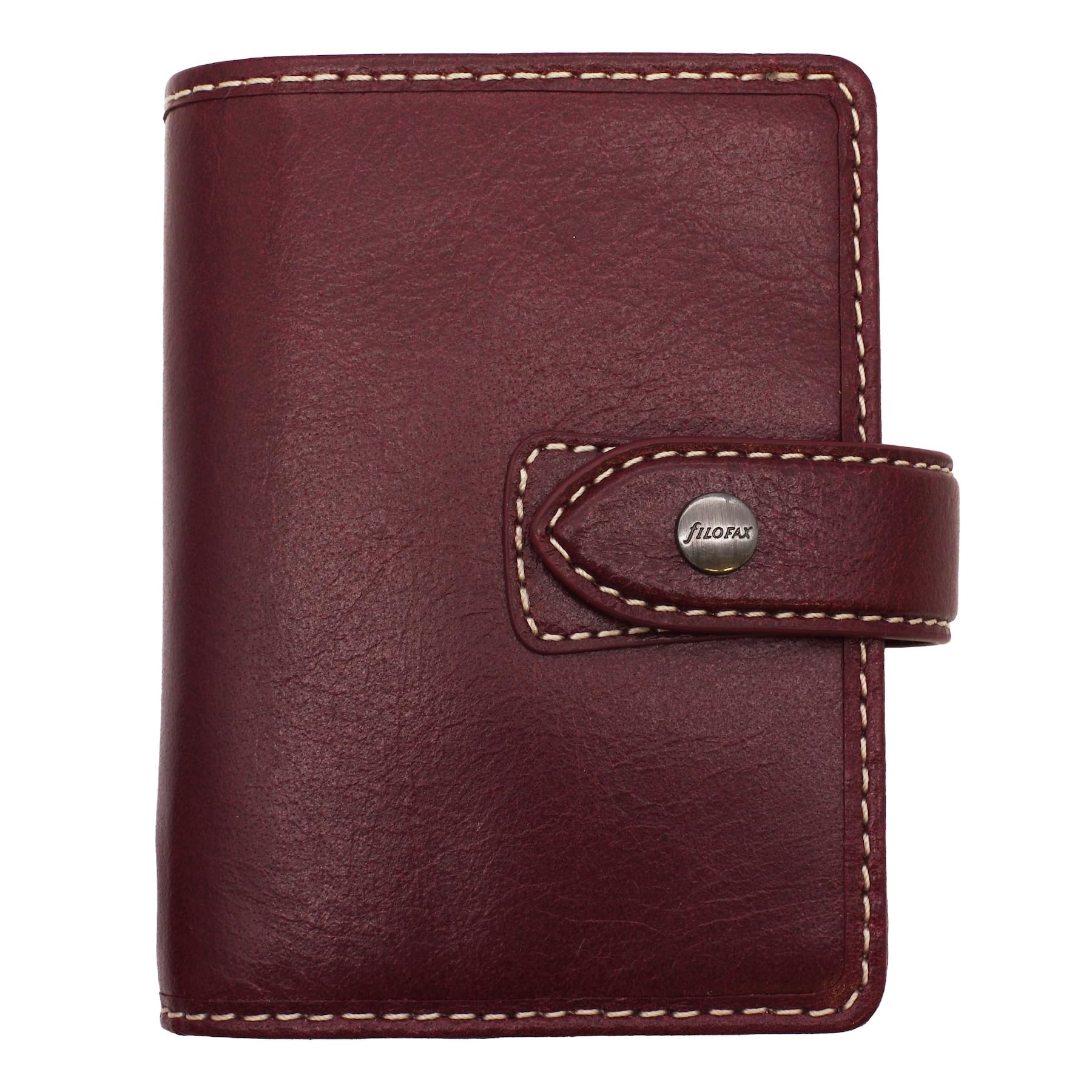 Filofax Malden Mini System Planner, Burgundy, 021734 (Genuine Imported Product)
