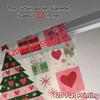 2pcs,Curtains Christmas Tree Gifts Holiday (2) Popular Curtains&Window Treatment Versatile Fabric Curtains All Seasons Ldeal for