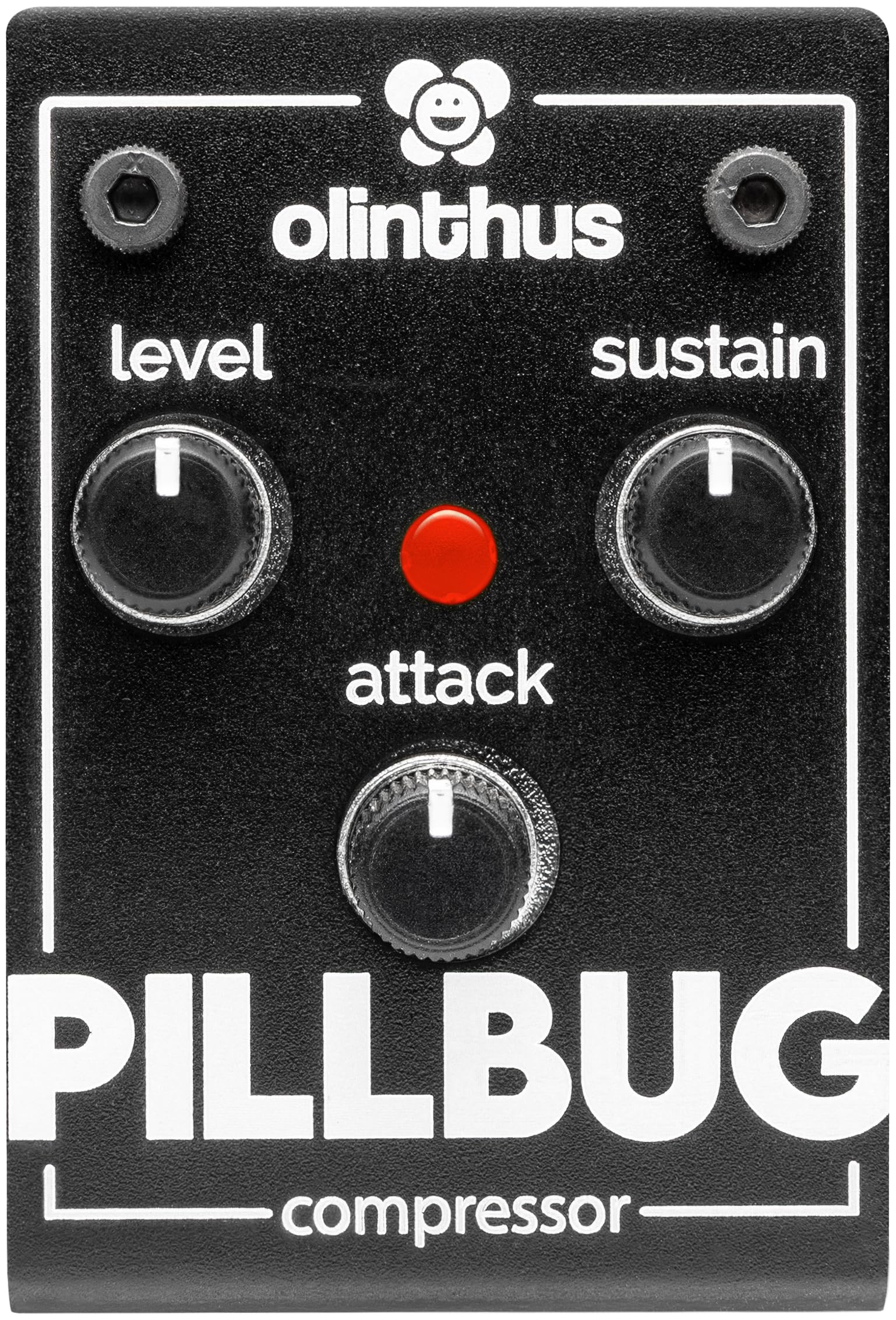 Olinthus Pillbug Compressor Effects Pedal Input and Output Breakout [Includes Cables] чёрный