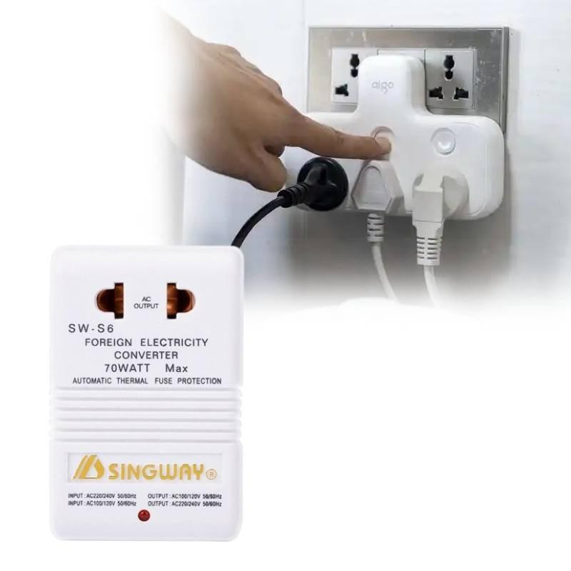 Transformer Power Universal Socket Voltage Converter Bidirectional Tool Adapter