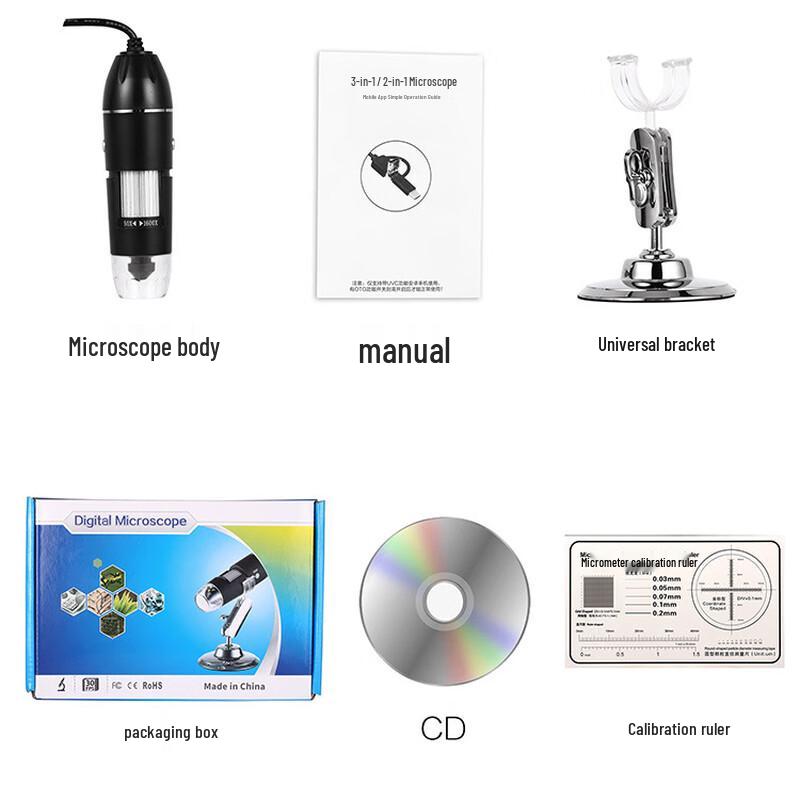 Changtailer 3-in-1 HD Digital Microscope