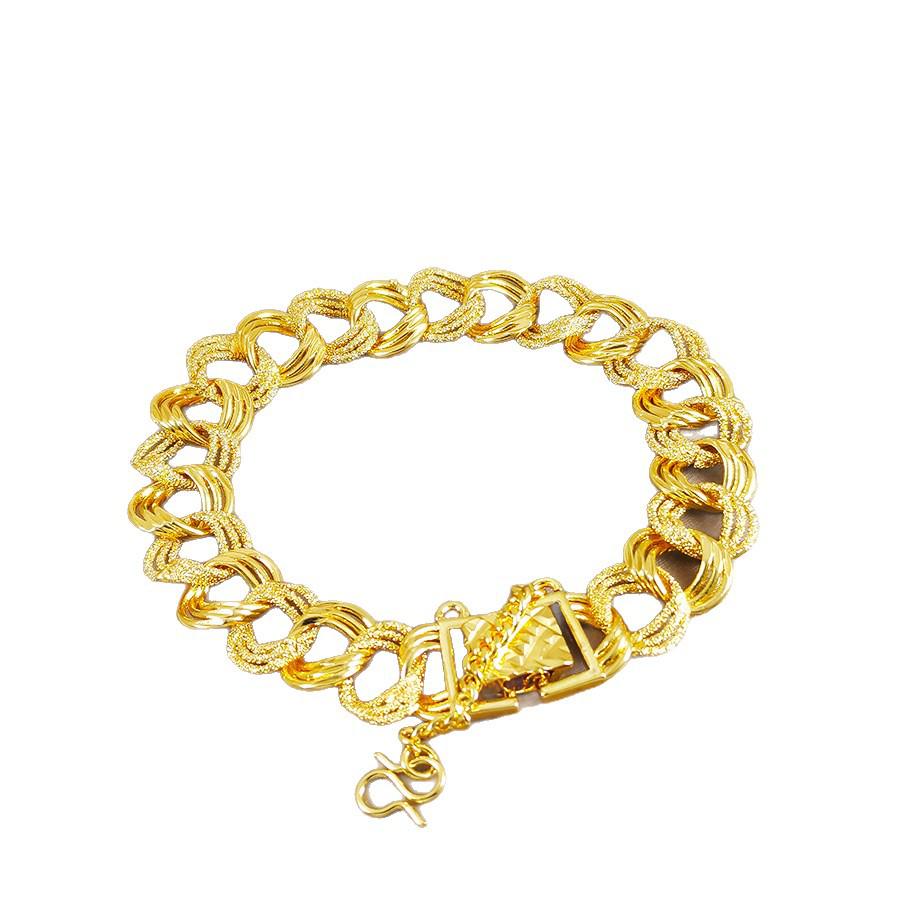 24K Gold Plated 1.2cm Wide Engraved Middle Eastern Luxury Bracelet for Men and Women - Perfect for Festivals or Gifts