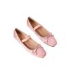Retro French Mary Jane Shoes - Women's 2026 Summer Bows, Soft Sole, Flat Bottom, Shallow Mouth