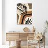Canvas Print, Leaves and Twigs Boho