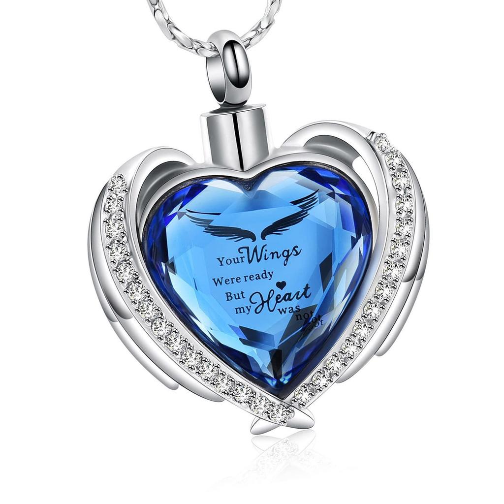 Stylish Stainless Steel Necklace Pet Remembrance Necklace Perfect for Pet Ashes Designed for Convenience and Durability