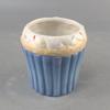 Trendy And Cute Ice Cream Muffin Cake Shaped Mug Ceramic Cake Shaped Coffee Mug Mug