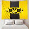 Borussia Dortmund Print Tapestry, Backdrop, Easy Setup, Ideal for Bedroom, Office & Living Room, with Aesthetic Wall Hanging Decor.