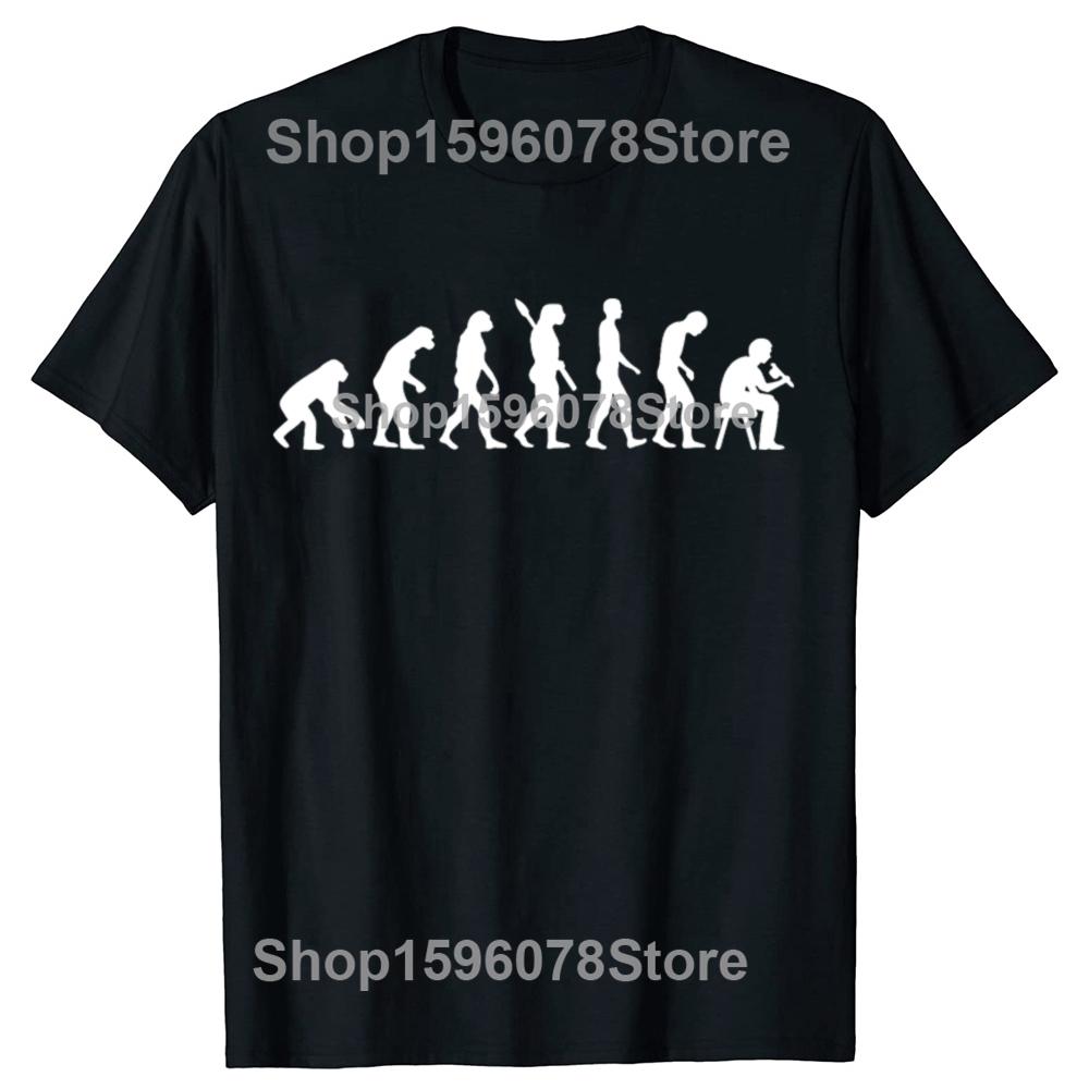 Funny Evolution Tattoo Artist T Shirts Summer Style Graphic Cotton Euro Size ONeck Daily Casual Oversized Unisex Tees