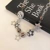 Women's Star Shaped Silver Choker Necklace