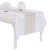Waterproof Tablecloth Delicate PEVA Table Cover Fashion Table Runner  Home Living Room