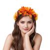 Creative simulation flower wreath headband party dance headband, travel wedding beach photo headgear