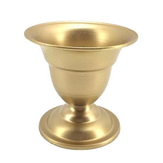 Golden Metal Vase Polished Vintage Vase Dining Table Flowers Holder for Flower Arrangement Table Centerpiece Home Wedding Decoration