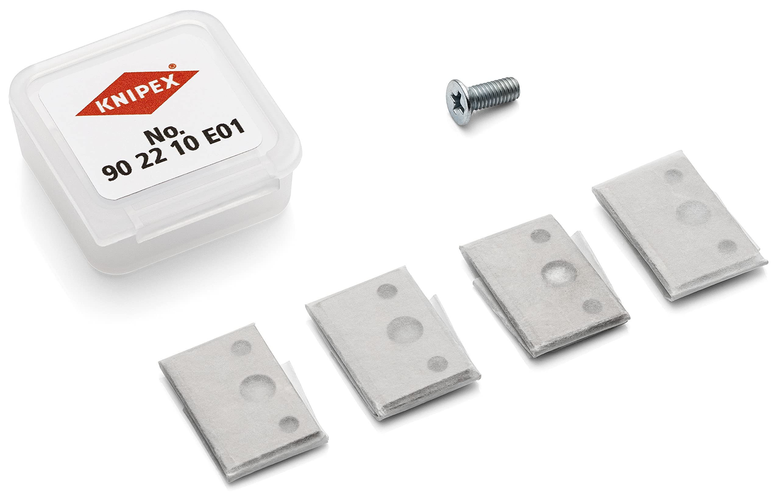 

KNIPEX набор сменных лезвий для трубореза Vicks 8 штук (9022-10БК) 9022-10E01 серый