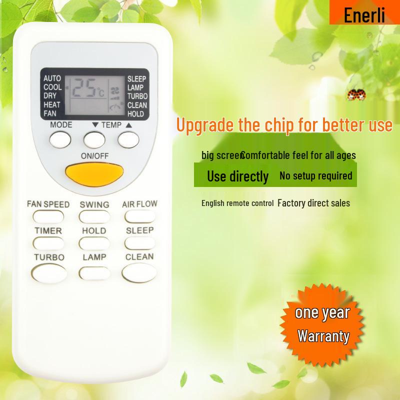 

ENERLI Brand Remote Control for Chigo English Air Conditioner ZH/JT-03 New Model