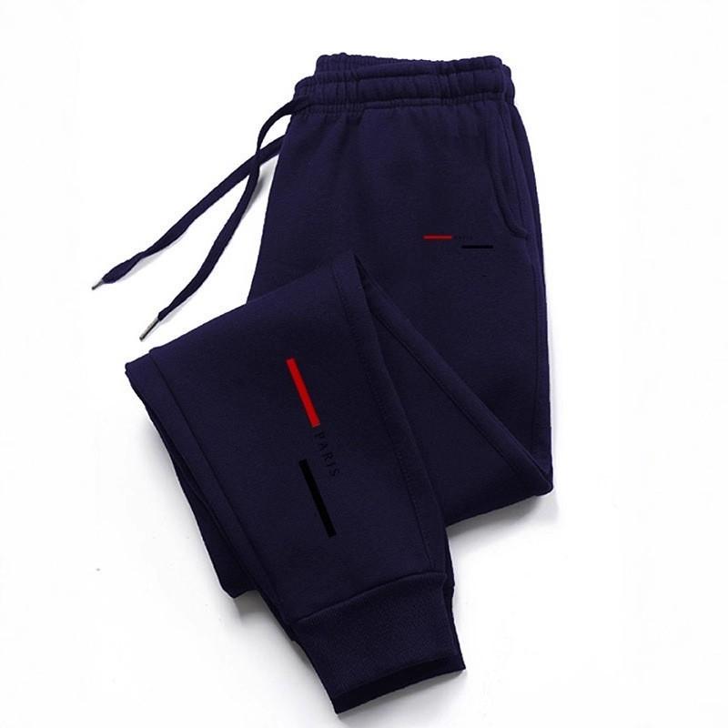 Mens Printed Jogger Sweatpants Warm Casual Loose Fit Sports Trousers