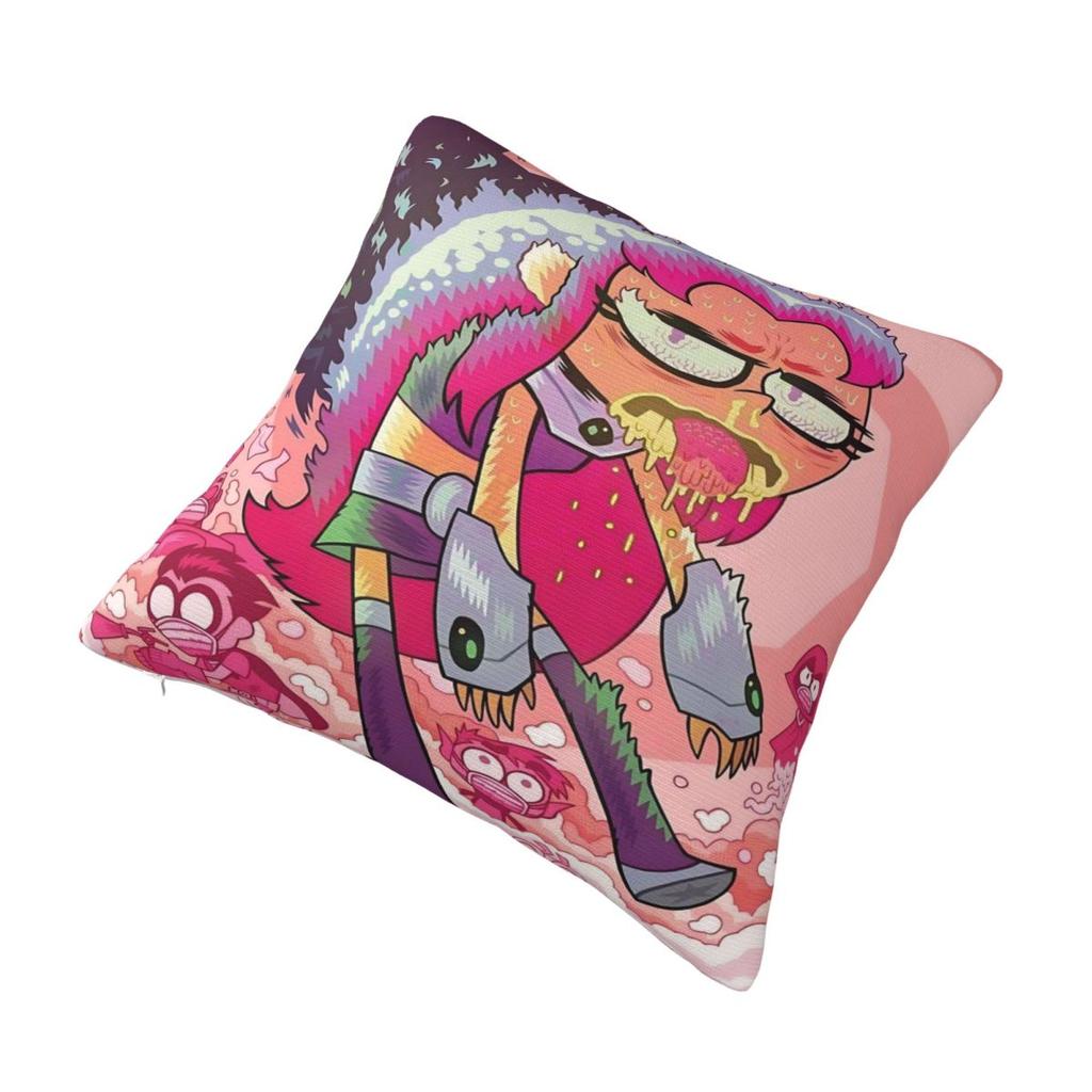 Cartoon Go Pillow Case T-Teen Cushion Cover Polyester Printed Pillow Cover Morden Pillowcases For Sofa Bedroom Home Decor