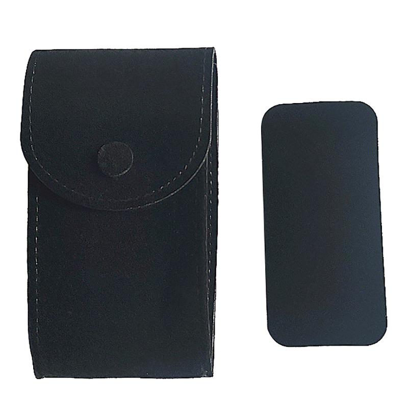 Velvet Snap Watch Soft Storage Bag Flannel Men Women Travel Case Portable Ring Necklace Bracelet Organizer Gift Packaging
