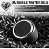 2PCS Car Radio Knobs Replacement OEM#22912547,Anti-Slip Volume Knob Compatible with Cadillac Escalade Buick Enclave Chevy GMC,Rear Audio Volume