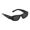 Prada Logo Irregular Shape Sunglasses Men sunglasses Black SPRB19_E16K_FE08Z_C_A053