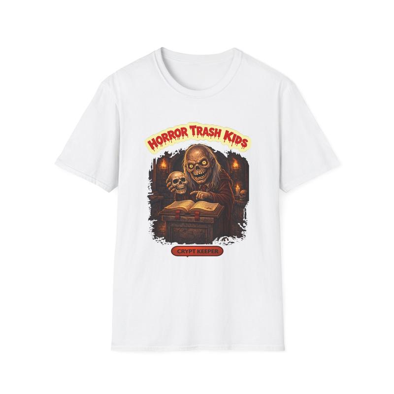 Horror Trash Crypt keeper Unisex T-Shirt | Retro horror S
