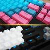 uxcell 108-Key Pudding Keycap Set, OEM Profile, 60% ABS, for Mechanical Keyboard Layouts, Orange, Double Shot