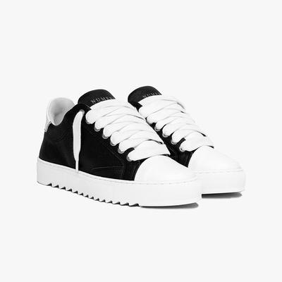 NUMERIS Leinenschuhe lässig handbemalt gezackter Boden rutschfest dicker Boden flache Sohle Schuhe Herren