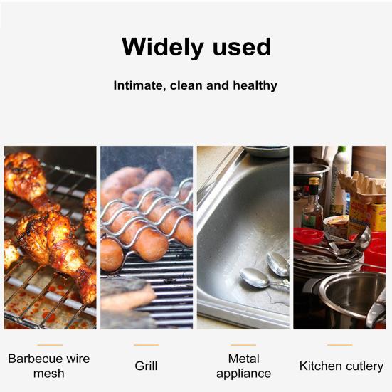 Grill Brush Bristle Free 16.4" Stainless Steel Grill Brush for Outdoor Grill Cleaning Heat-Resistant BBQ Brush with Scraper Grilling Accessories Gifts