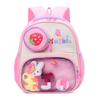 Kids School Backpack With Cartoon Design For Toddler Preschoolers Kids Backpack With Curved Shoulder Straps