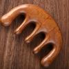 Sandalwood Scalp Massage Comb Multi-functional Meridian Comb Wooden Wide Tooth Face Head Body Massager Guasha Scrubber Tool
