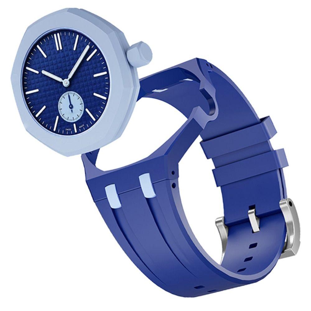 Frame Bumper Watch Band Change To Wristwatch for Swatch X AP Royal Pop Pocket Watch for Men Women