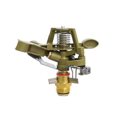 4-Point Zinc Alloy Adjustable Rocker Arm Sprinkler Head 360-Degree Rotating Lawn Irrigation Garden Sprinkle System