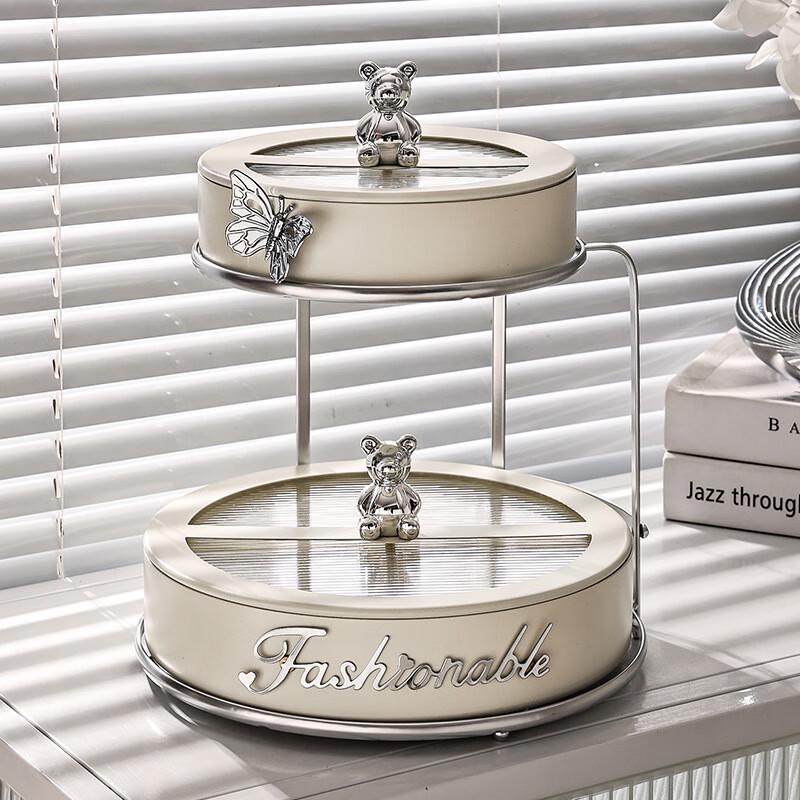 Многоярусная керамическая подставка для фруктов и конфет