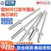 GUWANJI Open End Flat Round Head Blind Rivets