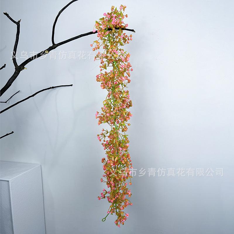 Artificial Green Plant Simulation Gypsy Rattan Wall Hanging Home Ceiling Decoration Simulation Vine Hanging Plant