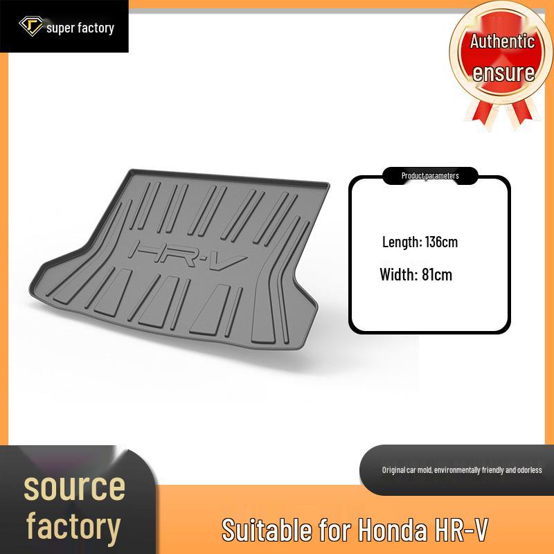 Honda HR-V Envix Crosstour ZR-V Custom TPE Trunk Mat