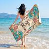 Double-Sided Plush Microfiber Beach Towel, 70x150cm - Quick-Drying, Skin-Friendly, Portable Shawl