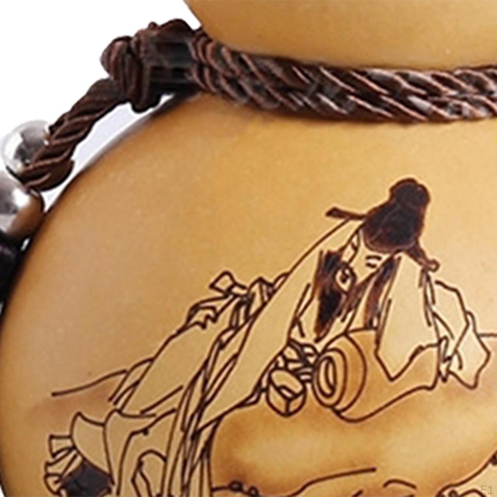 Eco-Friendly Gourd Flask for Outdoor Adventures