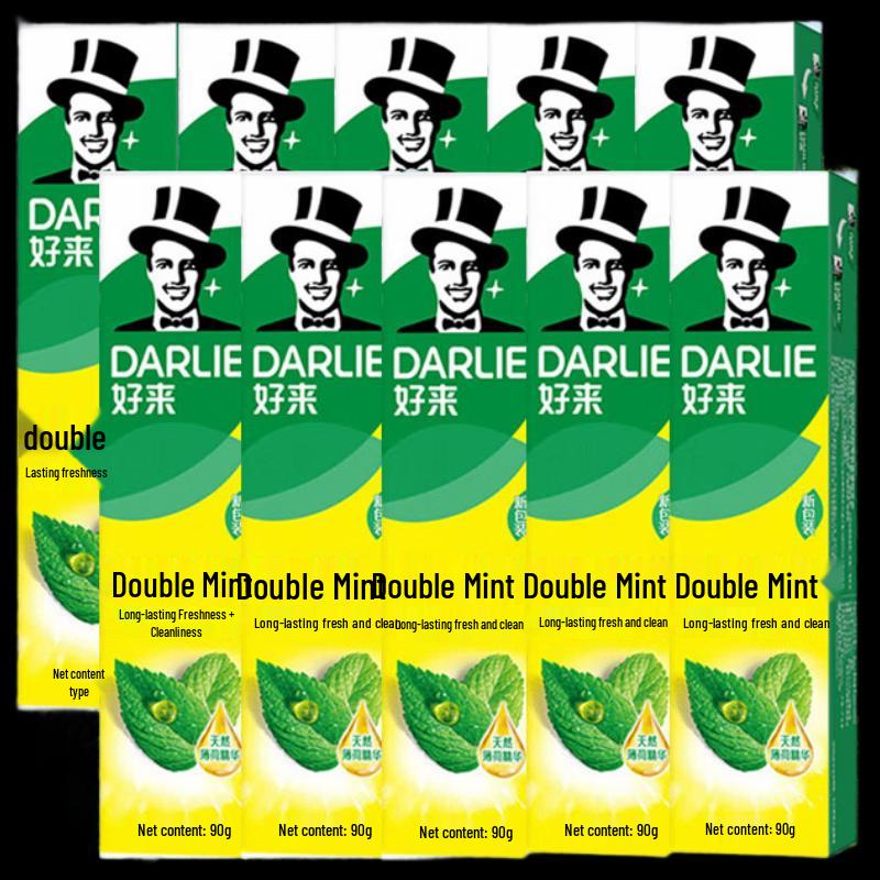 Darlie Double Mint Toothpaste 10-Pack