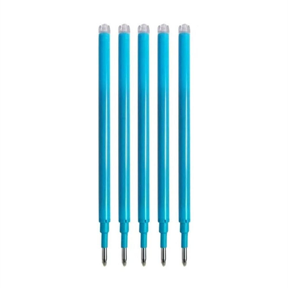 Glatt Skriving Utslettbar Refillstift 0,7 mm 0,5 mm Gelpennrefill Utslettbar Pennrefill Skrivesaker