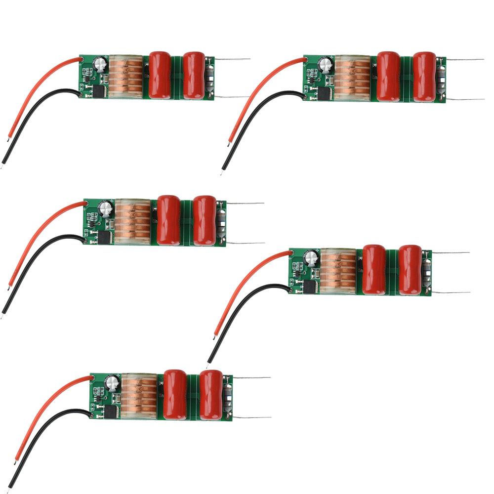 DC 3.7V to 5000V Boost Module Step Up High Voltage Generator Pulse Arc Power Supply Board for Mosquito Racket DIY Replacement