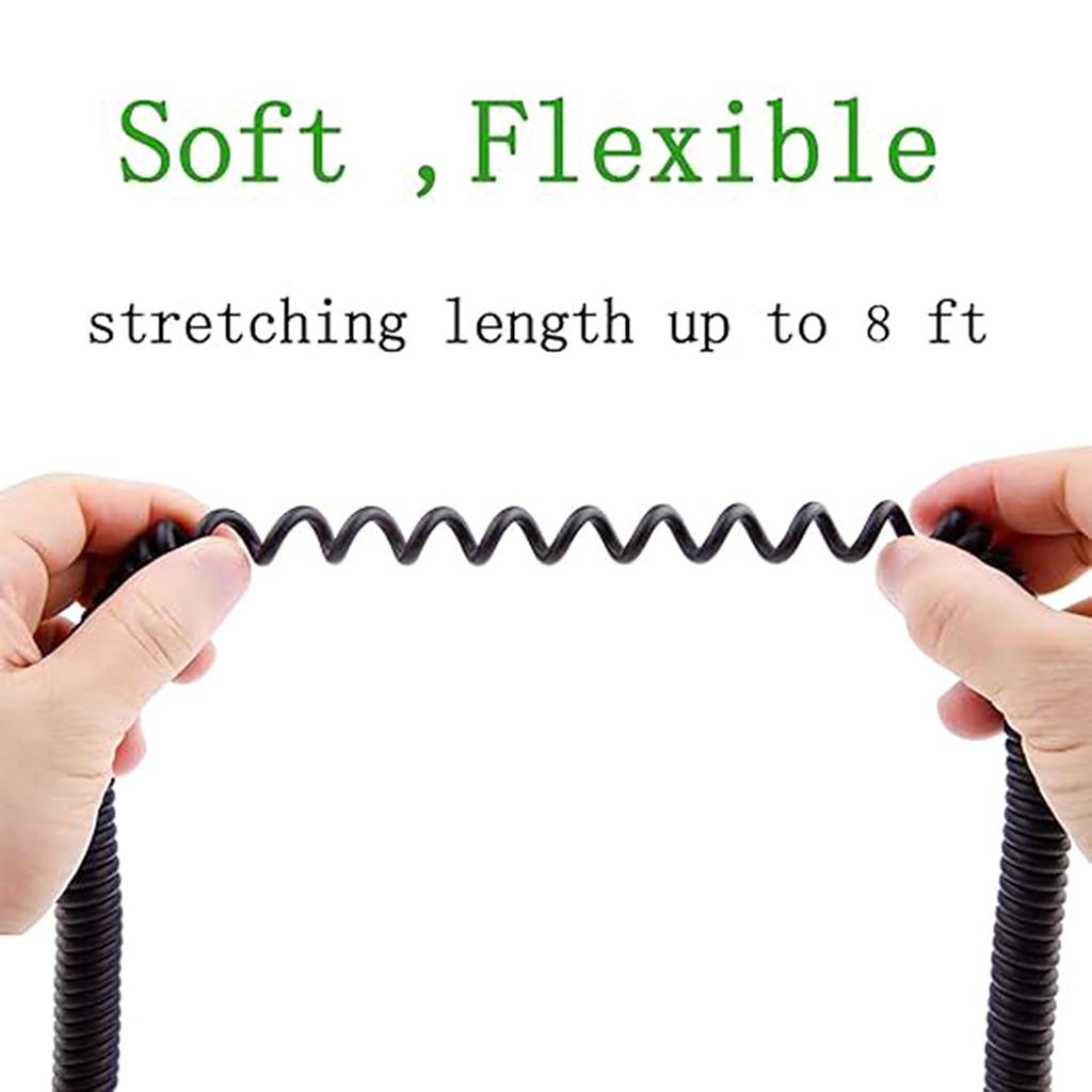 Elastic and Corrosion Resistant Audio Cable for M40X M50X M60X Headphones Clear Sound Transmission and 3D Sound Quality