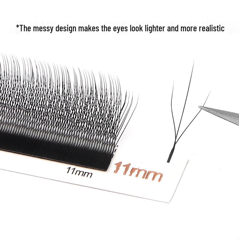 

Neptune Clover Grafted Eyelashes: Natural, Thick, Super Soft, Baby Curl 05 Baby Curl (12 rows)