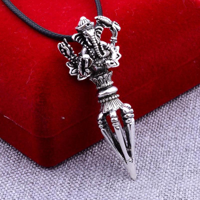 Collana Ciondolo Pestello Vajra - Audace, Trendy Amuleto Portafortuna