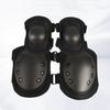 A set of Four Knees and Elbows,Airsoft Knee Elbow Protective Pads Combat Paintball Skate Outdoor Sports Safety Guard Gear