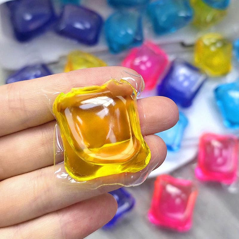 50-Pack Concentrated Laundry Detergent Pods with Long-Lasting Fragrance for Household Use