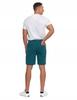 Men's Shorts with Zipper Pockets and Elastic Waist Summer MORAJ 3XL GREEN